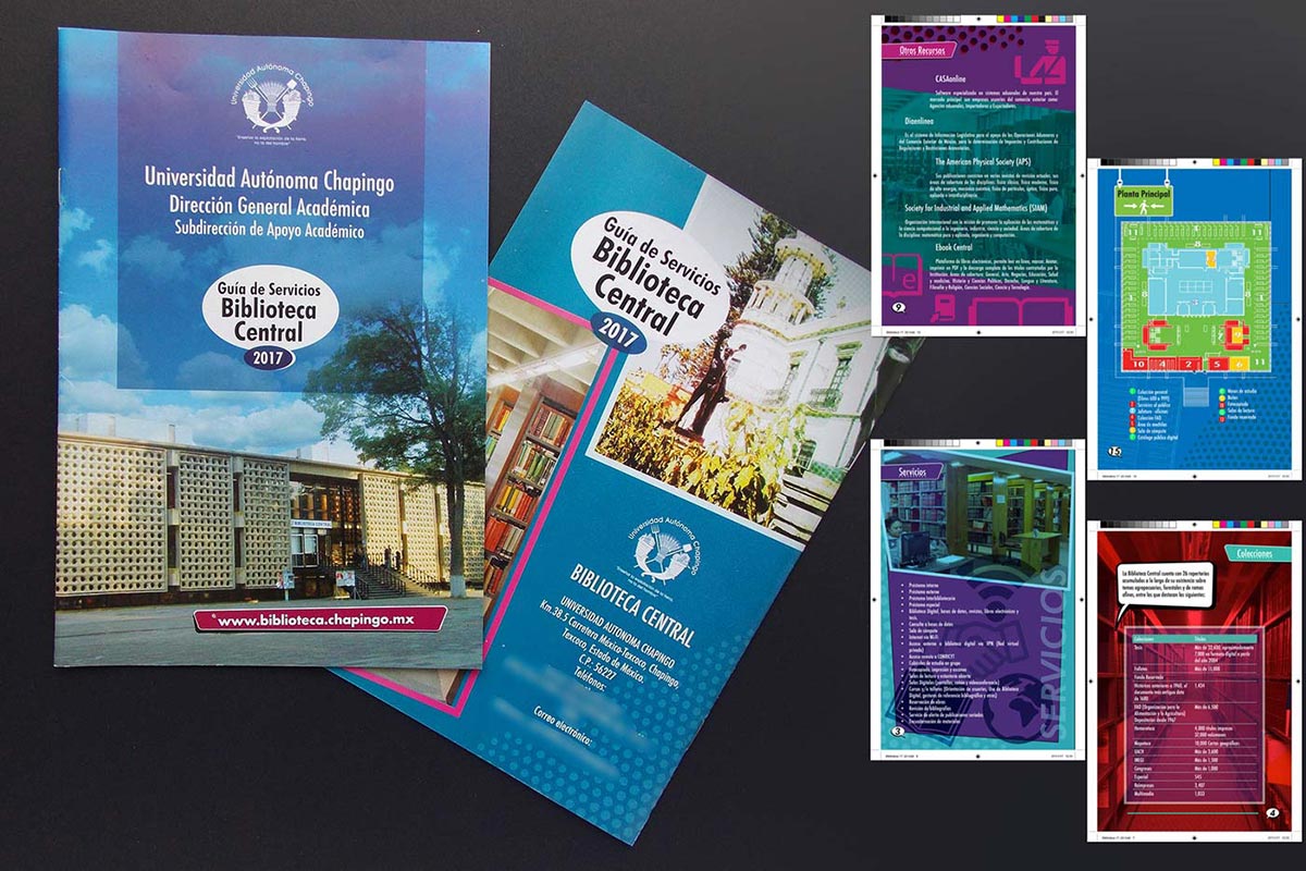 Diseño e impresión de folletería revista