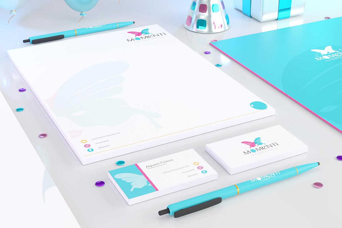 Diseño de marca: Momenti